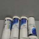 ICEPURE RWF5200A Water Filter Compatible for XWF (NOT Compatible for XWFE), WR17X30702, GE French Doors and Side-by-Side Refrigerators GDE25, GNE27, GYE18, GBE21, GDE21, GNE21, GFE24 Genuine 4PACK