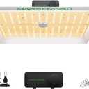 MARS HYDRO TS1000 150W LED Grow Light for Indoor Plants, with Patented Reflector, 5 Levels Dimmable Lights Daisy Chain Full Spectrum Growing Lamps for Seedlings Veg Bloom in 2x2/3x3 Grow Tent