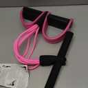 6-Tube Pedal Resistance Band for Women,Fixed High Resistance Foot Pedal Exerciser,Anti-Snap Home Gym Workout Equipment for Abdomen,Waist,Arm,Leg,Glutes,Full Body Toning & Strength Training (Pink)