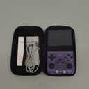 FVBADE 30000 in 1 R40S PRO Handheld Game Console 3.5 inch IPS Screen Mini Retro Console 3800mAh Portable Pocket Arcade 12+ Mainstream Emulator 256G TF Card Transparent