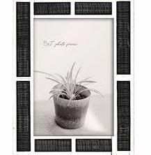 5x7 Photo Frame - Black/White