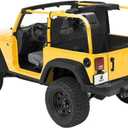 Bestop 8003135 Black Diamond Windjammer For 2007-2018 Wrangler 2DR