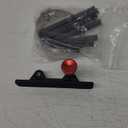 Quick Release Fire Extinguisher Mount - Aluminum Adjustable UTV Roll Bar Fire Extinguisher Holder Mounting Bracket for Jeep Wrangler TJ JK JL JKU Polaris RZR Ranger Can-Am X3 Universal