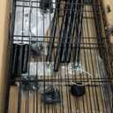 Homeiju 3-Shelf Storage Rack,Adjustable Height Metal Shelving Unit,Heavy Duty Storage Shelving Unit,Wire Rack Shelving,Garage Organizer for Home,Kitchen,Office,Pantry,Garage13.5"D x 23.4"W x 31"H