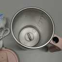 Self Stirring Mug, 12oz Electric Mixing Cup, Cream | Rechargeable, Gift for Coffee Lovers & Office Use(Rose Quartz)