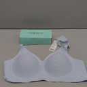 HORISUN Comfortable Seamless Full Coverage Bra for Women Wireless Bras with Soft Support Regular and Plus Size (X-Large, Sky Blue)