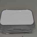 Wipes Dispenser, Wipe Holder for Baby & Adult, Seposeve Refillable Wipe Container, Keeps Wipes Clean. Non-Slip, Easy Pull Wipes Pouch Case, (Grey)