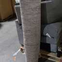 83"x 60" Rectangular Rug, Grey and brown Streak pattern