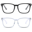 Unisex Stylish Square Non-Prescription Eyeglasses Clear Lens Glasses