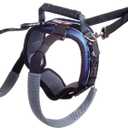 PetSafe CareLift Rear Support Harness - Lifting Aid with Handle and Shoulder Strap - Fits Waist Measuring 27-37 inches, Dog Weight 70lb-130lb, Large, Black