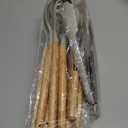 Silicone Cooking Utensil Set,12 PCS Cooking Cookware Kitchen Utensils Set for Cooking, Nonstick 446F Heat-Resistant Cookware Kitchen Tools of Spoon,Brush,Whisk,Spatula,Turner Tongs (Khaki)