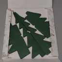 Large 20 Inch Green Paper Christmas Tree, 2 Pcs Honeycomb Trees Christmas Decorations with Magnetic Closure, Reusable Paper Trees for Holiday Table Centerpieces and Mantel