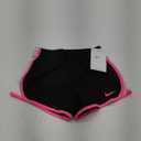 Nike Girls' Tempo Dri-fit Running Shorts (6X, Black/Hyper Pink)