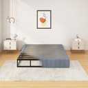 SHLAND Queen Box Spring 9 Inch High Profile Box Spring Queen Size Bed Base, Heavy Duty Metal Mattress Foundation with Fabric Cover,Easy Assembly