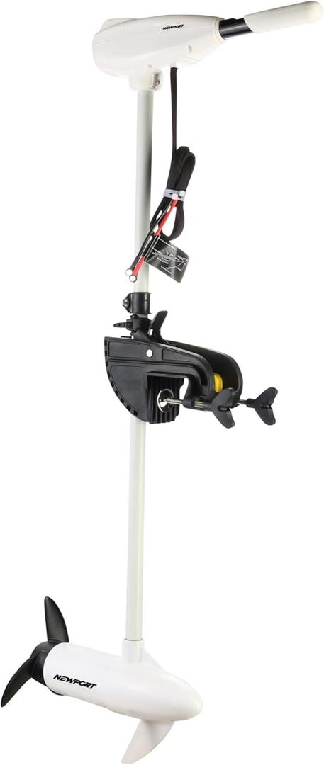 L-Series 86lb Thrust Transom Mounted Saltwater Electric Trolling Motor w/LED Battery Indicator (40" Shaft)