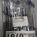 Pentel RSVP Ballpoint Pen, (0.7mm) Fine Line, Blue Ink, 72pk Canister (BK90PC72C)