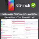 2 Pack for iPhone 16 Pro Max Matte Screen Protector 6.9 inch, Anti Fingerprint Anti Glare Screen Protector Tempered Glass Easy Installation