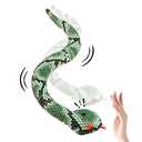 Smart Sensing Snake Toy,Interactive Toys Snake for Kids, Kitten Toys,Cats&Dogs&Pet USB Rechargeable Electric Simulation Slithering Serpent Realistic Snake Prank Prop for Halloween