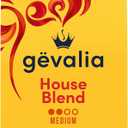 Gevalia Ground Coffee, House Blend Medium Roast 100% Arabica, 20 oz Bag 100% Arabica Medium Roast Coffee, Keto-Friendly & Great for a Low-Carb Lifestyle, Smooth & Balanced with Caramel & Citrus, 08/18/2027