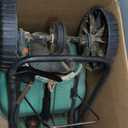 Scotts Turf Builder EdgeGuard Mini Broadcast Spreader for Seed, Weed and Feed, Fertilizer, Salt, Ice Melt, Push Spreader Holds up to 5,000 sq.ft. Product