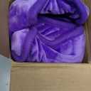 Heating Pad Back Pain Relief Electric Heating Pad for Period Cramps Lower Back Neck Shoulders Pain Relief 6-Hour Auto Off 12x24 Heated Pad + 20" Belt 4 Timer 6 Heat Level Wrap (Purple)