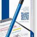 STAEDTLER Mars Lumograph Jumbo Digital Stylus Pen with Eraser: No Charging, EMR Palm Rejection, 4096 Pressure Sensitivity Levels, Natural Writing on Touchscreen Tablet, Laptop, Phone