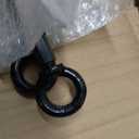 Yaocom 6 Pcs 40 Inch Extra Long Ground Anchor 4" Wide Helix 14 mm Rod Auger Earth Ground Anchor Metal Heavy Duty Anchors Hook Wind Stakes Eye Anchor for Guying Tents Fencing Canopies Bridge House