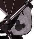 Disney Baby by J.L. Childress Side Sling Stroller Cargo Net - Stroller Organizer Attachment for Storage, Mesh Bag for Baby Accessories, Universal Fit - Mickey, Black (One Size)
