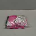 Blooming Jelly Women High Waisted Bikini Sets Tummy Control Swimsuits Color Block Two Piece Drawstring Bathing Suit (Large, Hot Pink)