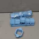 5 PCS Cake Pop Mold Set with 7.87-inch Tray, Heart Square Cloud Oval Round 3D Printed Cake Pop Cutter and Pusher, Baking Molds for Home Baking, Birthday Parties, Wedding Desserts