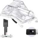 Universal Tubing Adapter for ResMed AirSense 10 & AirCurve 10 with Silicone Gasket Pre-Installed & 1 Pack Replacement Cartridge Filter Kit for SoClean 2, Compatible for SoClean CPAP Cleaner Machines