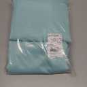 EXCLUSIVE HOME Sateen Twill Woven Room Darkening Blackout Grommet Top Curtain Panel Pair, 52"x84", Teal