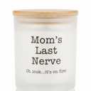NANOOER Gifts for Mom from Daughter Son Kids, Funny Mothers Day Gifts, Birthday Thanksgiving for Mom, Stepmother, Mom's Last Nerve, Lavender Scented Candles