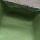 Large Cat Litter Box with High Sides,Cat Boxes for Indoor Cats,Cat Litter Pan for Kitty,Litter Box with Low Entry,Easy to Clean,Anti-Splashing (Green)