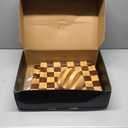 SMIRLY Wood Cutting Boards for Kitchen Wooden Chopping Board Set Reversible with Deep Juice Grooves Grip Handles, Large Charcuterie Tray for Home Kitchen, Rubber Wood, 3Pcs with Holder