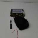 MOONSHOW Brown Pixie Cut Wig Short Curly Wigs for Black Women Dark Brown Haitcut Wigs Synthetic Pixie Cut Wig with Bangs Natural Wavy Short Layered Pixie Wigs for African American Women(Brown)