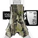 SD Card Reader for iPhone/ipad/Android/Mac/Computer/Camera,4 in1 Micro SD Card Reader Trail Camera Viewer, Portable Memory Card Reader SD Card Adapter for SD and TF Cards (Camo)