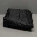 Magnetic Insulated Door Curtain Fits 48"x80" Doors  Thermal Door Cover for Winter with Clear Window, Window Insulation Kit & Doors Draft Stopper to Keep Cold Air Out for Front Doorway Home  Black