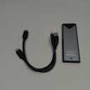 SSK Aluminum M.2 NVME SATA SSD Enclosure Adapter, USB 3.2 Gen 2 (10Gbps) to PCI-E NGFF M-Key/(B+M) Key External SSD Enclosure Support UASP for SSD 2242/2260/2280