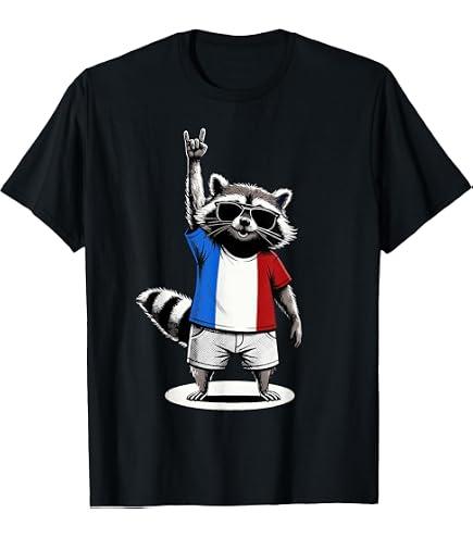 Raccoon France T-Shirt M