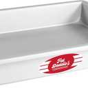 Fat Daddio's POB-9132 Sheet Cake Pan, 9 x 13 x 2 Inch, Silver
