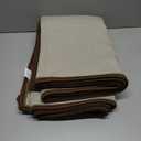 IOHOUZE Washable Area Rug 4x6 Non Slip Rubber Backed Woven Rugs for Entryway Indoor Bedroom Rugs Kitchen Rug Floor Throw Carpet for Entrance Front Door Living Room, Brown