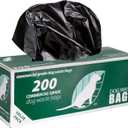 Zero Waste USA - 200 Commercial Grade Dog Waste Station Refill Roll Bags - (Most Popular) - 40% Thicker than competitor brands - Fits Any Dog Waste Station - 1 Roll of 200 bags per roll