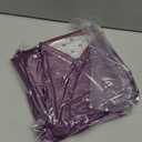 OLANLY Dark Purple Round Rugs for Bedroom - Machine Washable, 2 ft Circle Area Rugs for Living Room, Soft and Fluffy Shaggy Carpet for Teen Girl and Boys, Nursery Rooms, Dorms, Home Decor Aesthetic