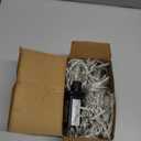 JMEXSUSS 200 LED String Lights Indoor Outdoor Clear Wire, Connectable Warm White Christmas String Lights for Bedroom, 66 Ft Twinkle Fairy Light Plug in for Wedding Home Tree Yard Patio Spring Decor