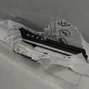 Micomlan Led Desk Lamp with Clamp, Architect Desk Lamp for Home Office with Atmosphere Lighting, 24W Ultra Bright Auto Dimming Computer Light Stepless Dimming and Tempering LED Table Light (Black)