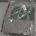 MISSLO 43" Hanging Garment Bags for Hanging Clothes Fully Enclosed Coat Bags for Closet Storage Clothes Cover with Large Clear Window and 3 Zippers (Rack not included), 2 Packs