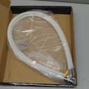 Bluesea 4 Pieces Chimney Sweep Kit Nylon Rod, Chimney Cleaning Kit Accessories with Hex Key and Adapter for Electric Drill, Flexible Nylon Rod for Chimney Brush, Extends to 13 Feet for Easy Cleaning.