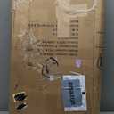 EVER ADVANCED Medium Tall Directors Chair Foldable Makeup Artist Chair Bar Height with Side Table Cup Holder and Pocket Footrest, Supports 400LBS (Green, Seat Height: 23.2 inches)