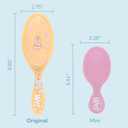 Wet Brush Disney Princess Belle Original Detangler Hair Brush, Pain-Free Knot Removal, Flexible Bristles Detangle Wet or Dry Strands, Works on All Hair Types, Ergonomic Handle, Reduces Breakage